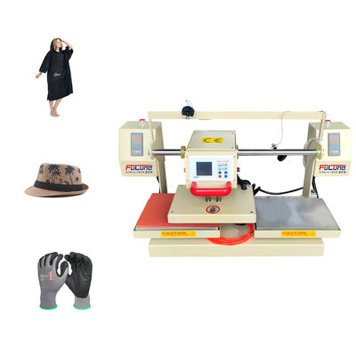  Automatic Heat Transfer Machine , Sublimation Machine For Shirts With Mug Plate