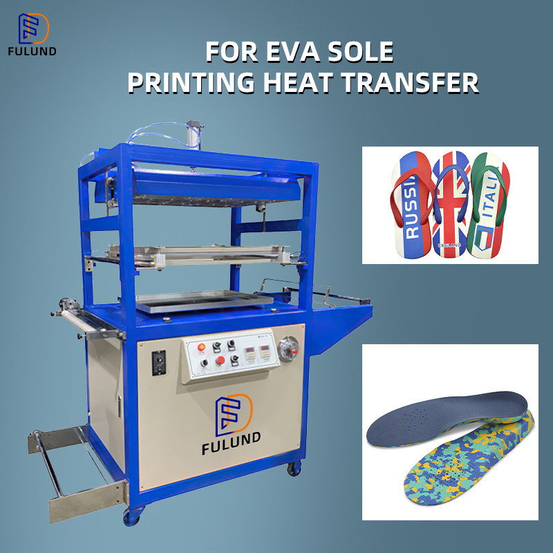 Professional Cheap 3D Vacuum Beach Shoes Sole Heat Transfer Printing Machine Multi Color