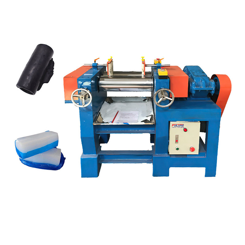 8 Inch Rubber Mixing Mill Machine Equipment 380V 8 liter Capacity